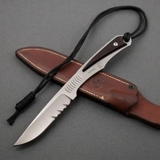 RARE! Chris Reeve Knives Inyoni, S30V, Cocobolo Inlays w/ Factory Leather Sheath