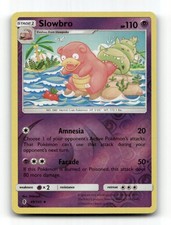 Slowbro 49/145 Uncommon SM02 Guardians Rising Pokemon Reverse Holo NM/M