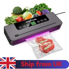 Electric Food Vacuum Sealer Automatic Dry Wet Sealing Packaging Machine +10 Bags