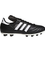 adidas Copa Mundial Low Top Leather Plastic Soccer Cleats Black White
