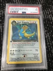1st Edition Dark Dragonite 5/82 Team Rocket Holo PSA 7