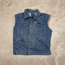 70s Blue Bell Maverick Denim Jean Jacket Vest Size 42