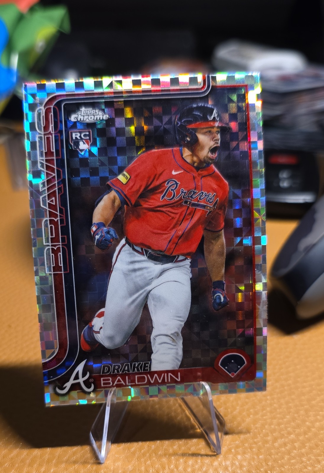 2025 Topps Chrome Update Series - Drake Baldwin #USC96 X-Fractor (RC)