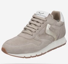 NWT VOILE BLANCHE JULIA Suede Sneaker in Beige - Platino - Size 7