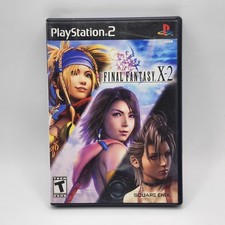 Final Fantasy X-2 PS2 PlayStation 2 Video Game Complete w/ Manual 