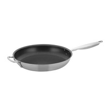 Winco TGFP14NS 14 in S/S Fry Pan Nonstick