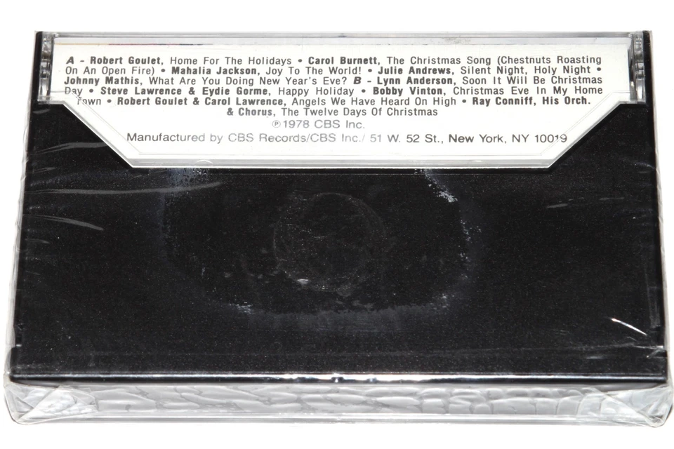 Merry Christmas (Cassette Tape 1978) Holiday Music NEW SEALED - Image 2 of 4