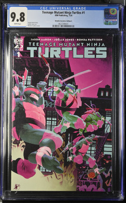 Teenage Mutant Ninja Turtles #1 1:250 CGC 9.8 Matteo Scalera (IDW 2024)