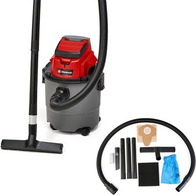 Einhell Akku-Nass-Trockensauger (TC-VC 18/15) Li-Solo Power X-Change, 15 L