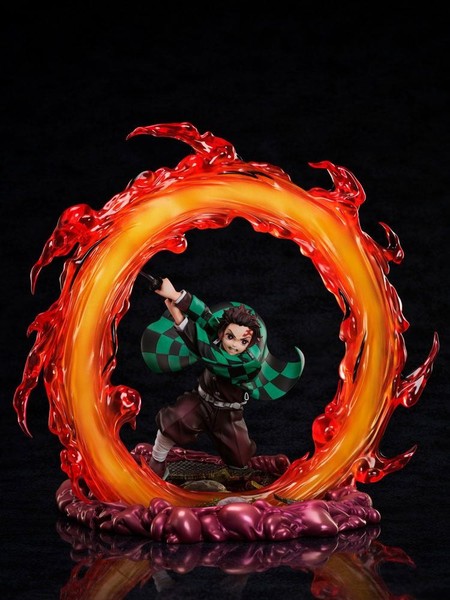 DäMonentöTer: Kimetsu No Yaiba Statue 1/8 Tanjiro Kamado 28 Cm Aniplex-image