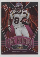 2020 Panini Phoenix Fire Forged Pink 8/199 Randy Moss #8 HOF 1gt