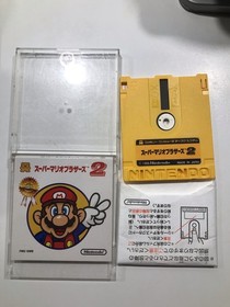 Super Mario Bros. 2 NES Disk System Software mit H&uuml;lle