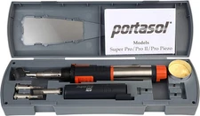 Portasol 010589330 Super Pro 125-Watt Heat Tool Kit with 7 Tips