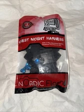 Nordic Flash GoPro Chest Mount Harness One Size Fits All. 3 Way Adjustable Base