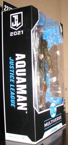 DC Multiverse Zack Snyder Justice League 2021 AQUMAN Figure Jason Momoa - Picture 8 of 9