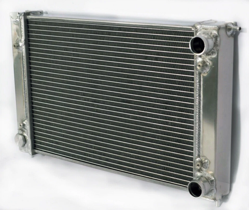 Radiador de alumínio 17" CORE NOVO para Volkswagen 85-92 Golf 82-92 Jetta (MT) - Imagem 3 de 4