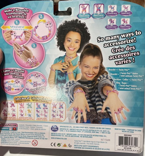 Twisty Petz, Serie 3, Uni-Cat Family Pack Juego de Pulsera Coleccionable para Niños... - Imagen 9 de 9