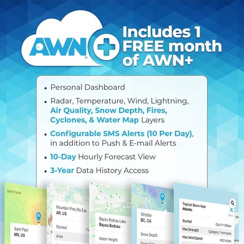 Comprehensive WS-2000 Smart Weather Station: Accurate Data, Instant Alerts - Picture 10 of 10