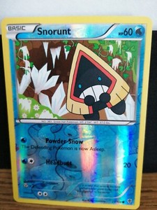 Pokemon Card Snorunt 21/101 Plasma Blast Rev Holo