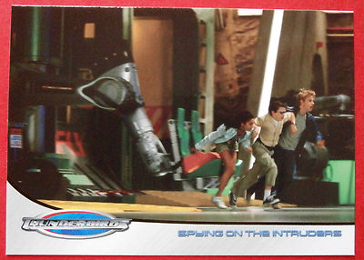 THUNDERBIRDS (The 2004 Movie) - Card#42 - Spying On The Intruders Cards Inc 2004