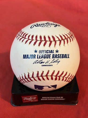 LEE MAY AUTOGRAPHED SIGNED MAJOR LEAGUE BASEBALL "LAST HOMERUN IN CROSLEY..." - Picture 3 of 3