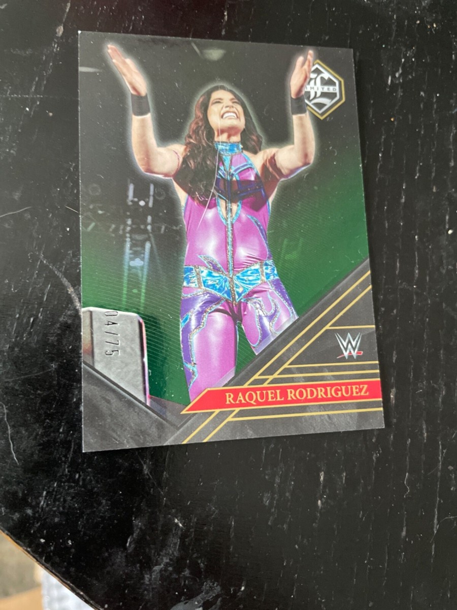 Raquel Rodriguez '23 WWE Panini Chronicles green parallel #d04/75