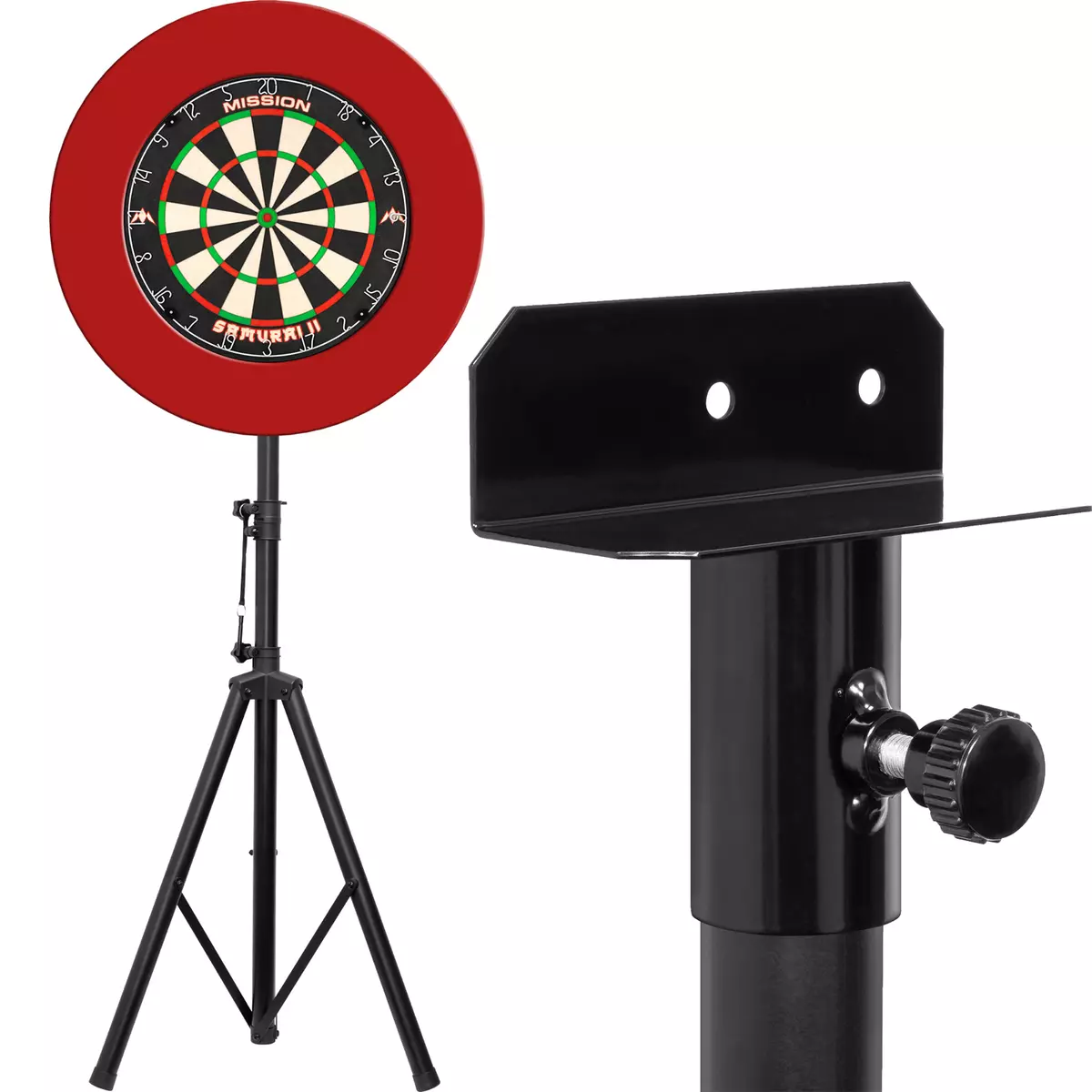 Dartboard Stand Tripod Pro Portable Professional Darts Caddy Dart Board  Holder