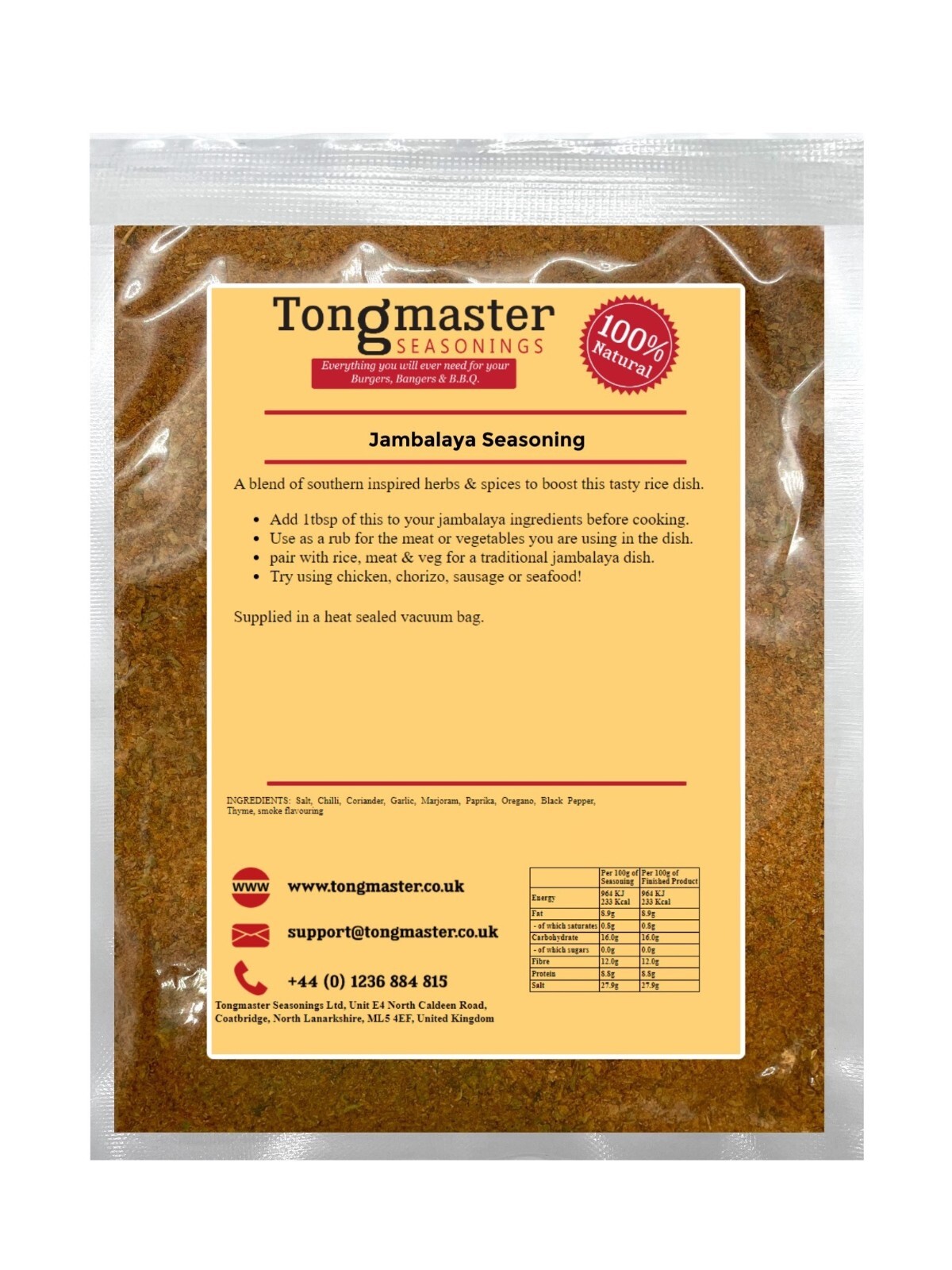 Jambalaya Seasoning - 500g