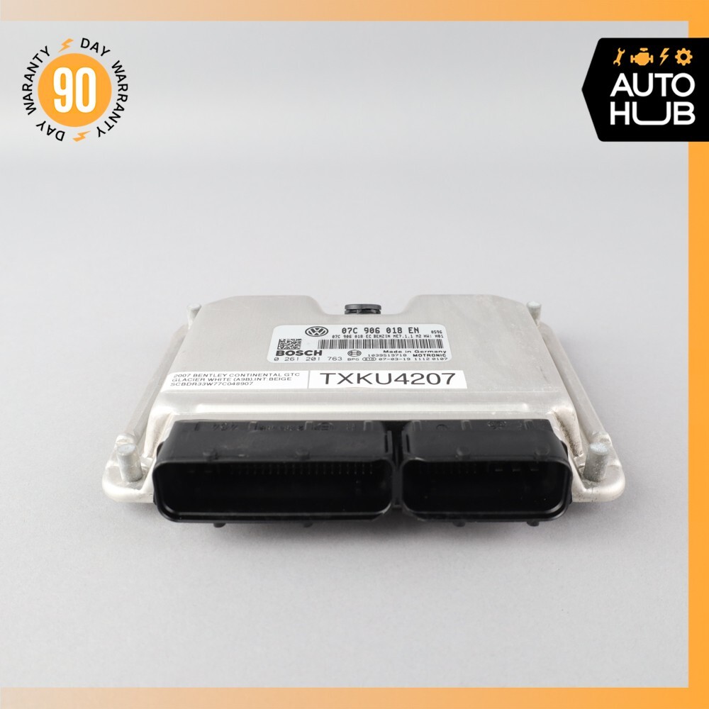 2007 Bentley Continental GTC GT 6.0L W12 Engine Control Module ECU OEM 60k