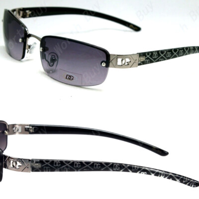 New WB Rimless Small Rectangular Womens Sunglasses Fashion Retro Designer Shades