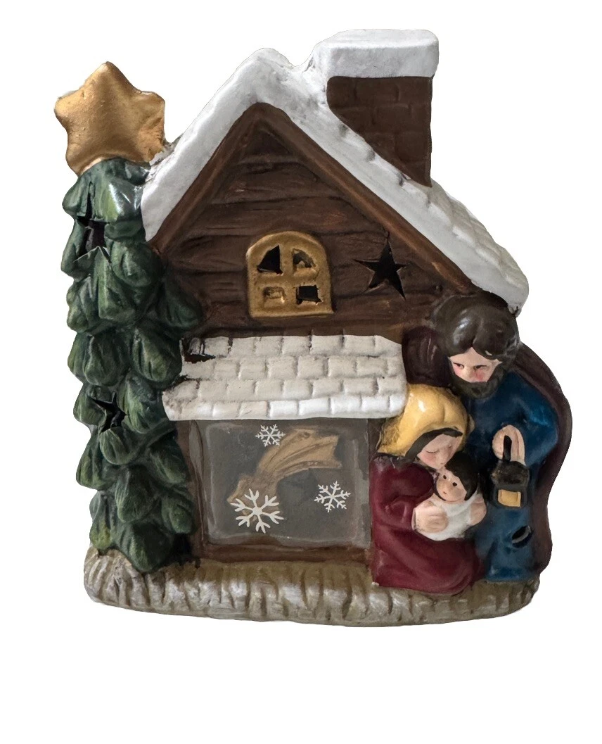 Shoppe house - Portale del presepe per bambini, 8 figurine del presepe