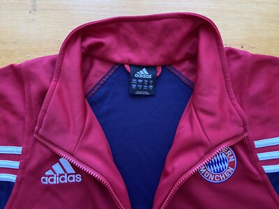BAYERN MÜNCHEN 2003 FOOTBALL SOCCER TRACK TOP JACKET ADIDAS 399150