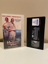 Medicine Man (VHS, 1992) Sean Connery Former Rental Hard Case