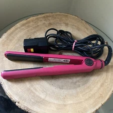 Authentic GHD 1" Electric Hot Pink Styler Flat Iron Hair Straightener