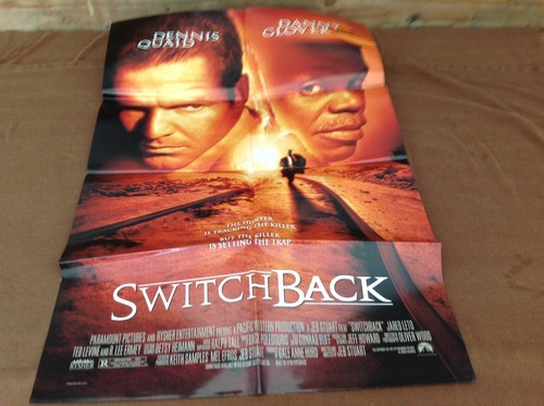 1997 Switchback Original Movie House Full Sheet Poster
