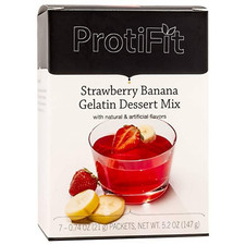 Proti Fit Strawberry Banana Gelatin - For Weight Loss - 15 Grams of Protein