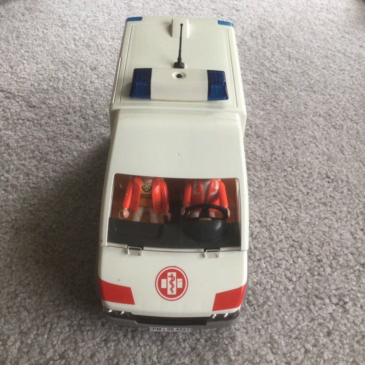 Ambulance Playmobil 3456 - jouets rétro jeux de société figurines et