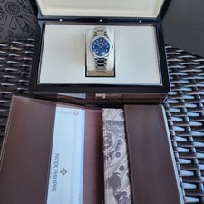 2022 NEW PATEK PHILIPPE TWENTY 4 BLUE DIAMONDS DIAL 7300/1200A-001 36MM B&P 3