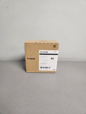 Canon PFI-307BK 9811B001 Black Ink Cartridge Imageprograf IPF830 Exp 2020
