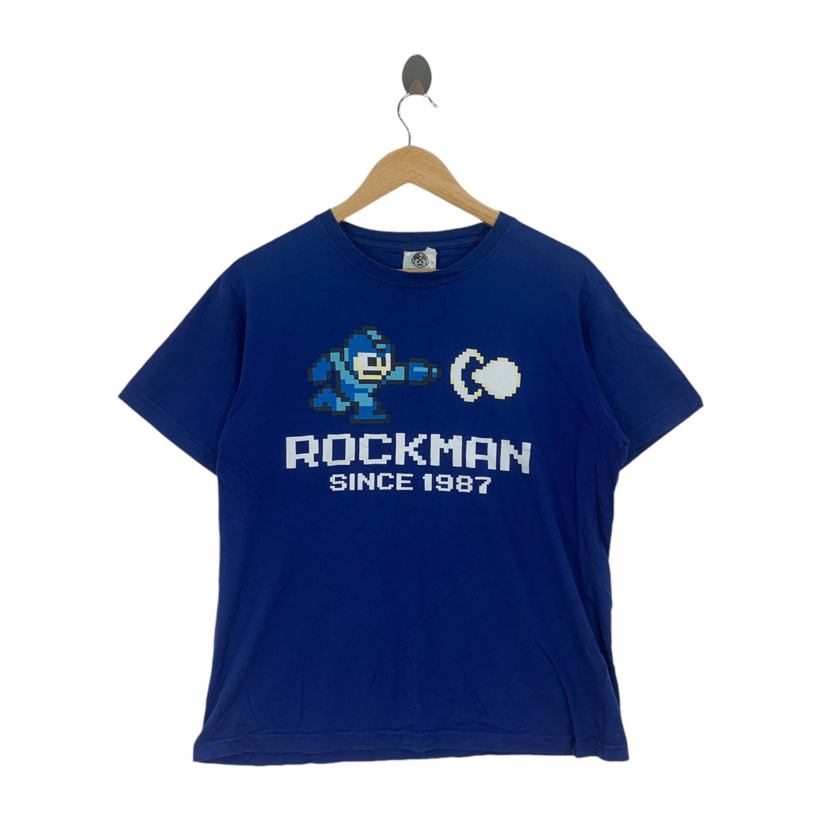 Vintage MEGA MAN ROCKMAN Capcom Video Game Tee Shirt … - Gem