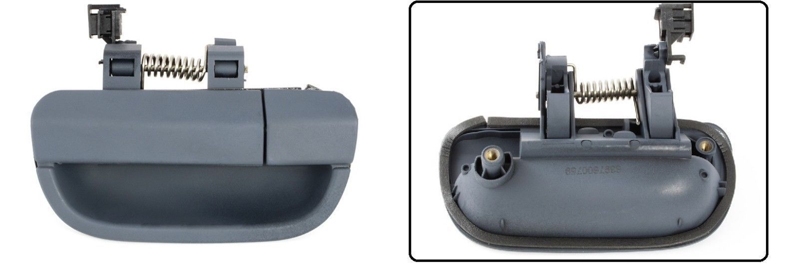 Poignée de coffre Mercedes Viano 639 hayon arrière gris de rechange