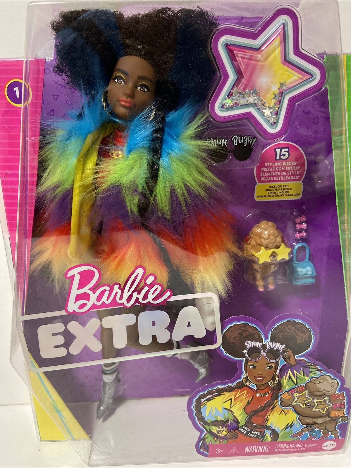 Barbie Extra Kit Roupas e Acessorios com Pet - Mattel