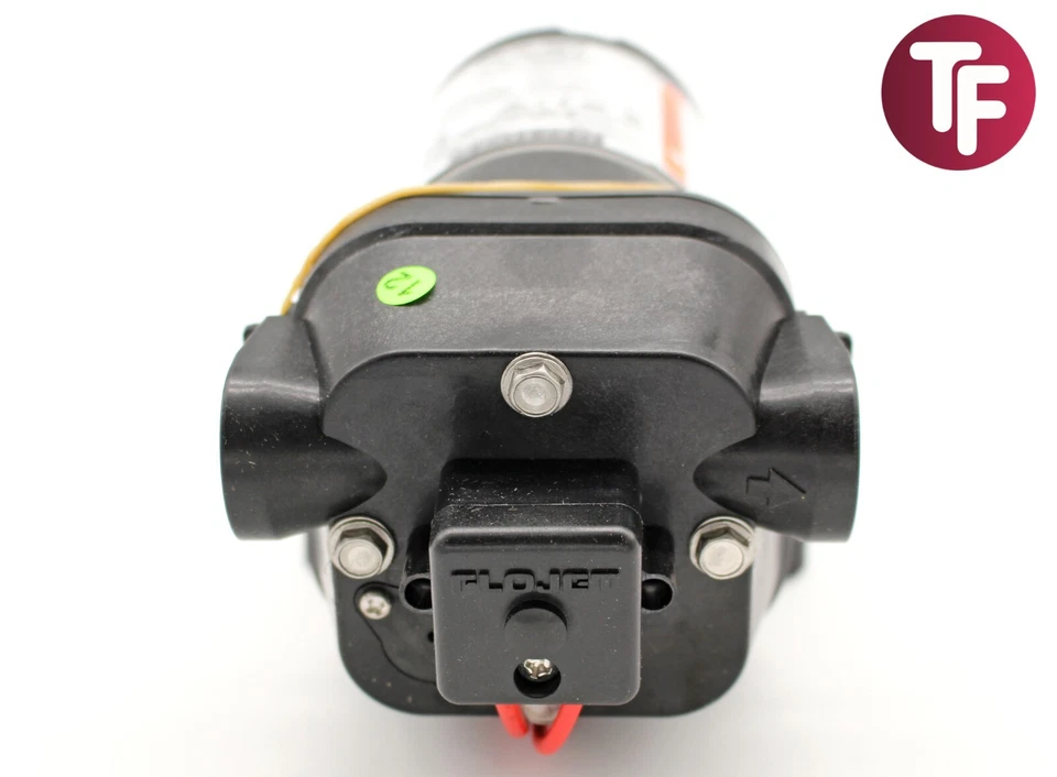 Bomba controlada de presión cuádruple Flojet R4405143A 1/2" 12,5 LPM con derivación interna Foto 3 de 4