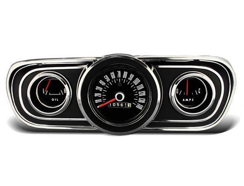 Black OEM Matte Gauge Face Color Change for Style 1 - Addon (S1-02) - 第 1/1 張圖片