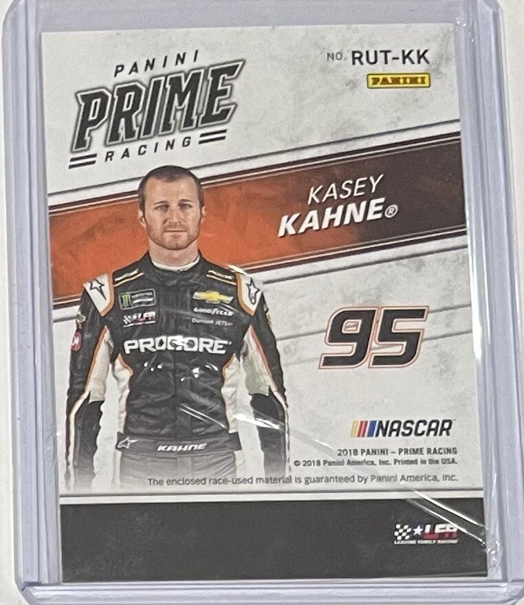KASEY KAHNE 2018 Panini Prime Racing SHEET METAL Triple RELIC /50 - Image 2 of 2