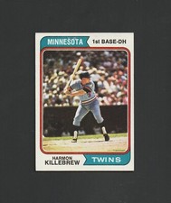 1974 Topps Harmon Killebrew #400 ~ Twins HOF ~~ Nice Card