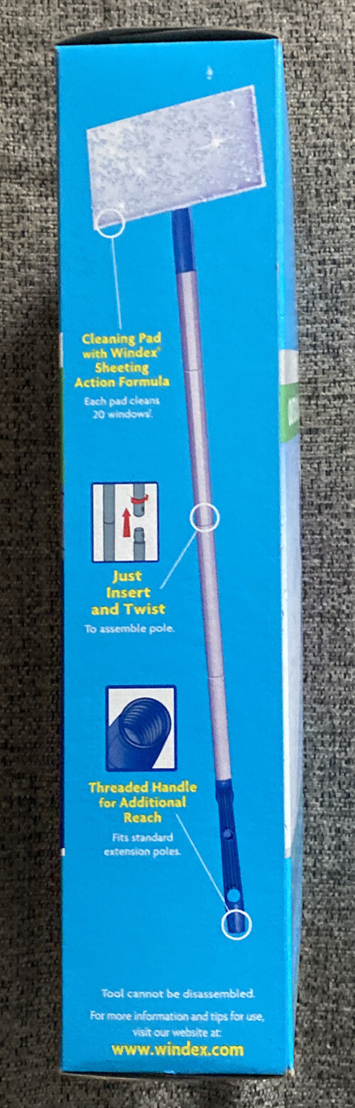 Windex Outdoor Glass Cleaning Tool Starter Kit All In One Kit With