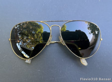Authentic Vintage B L RAY BAN Bausch Lomb Aviator 62 14 Large - Made in USA