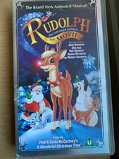 Rudolph The Movie VHS video cassette