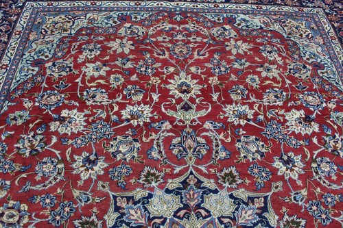 OLD HANDMADE ORIENTAL CARPET, STUNNING FLORAL DESIGN 430 X 290 CM - Picture 9 of 12